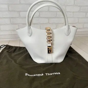Samantha Thavasa 화이트 핸드백