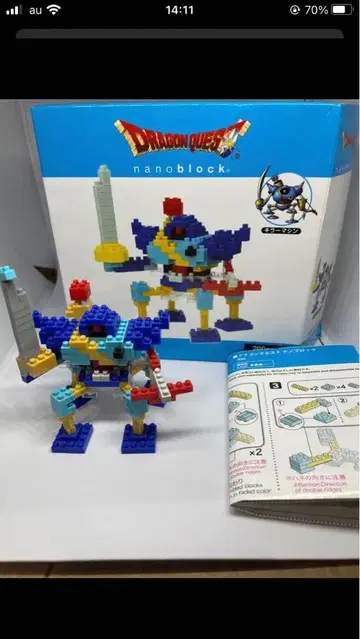 드래곤 퀘스트 나노블록 킬러머신