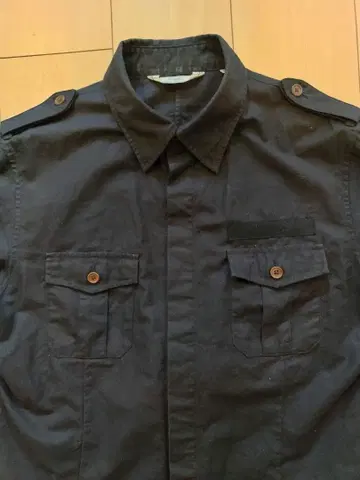 EDIFICE 밀리터리풍 긴팔 셔츠