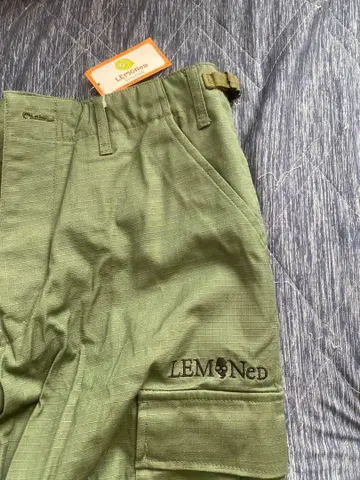 LEMONed 카고 팬츠 올리브 그린 미사용 S사이즈