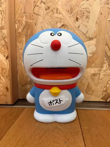 한정품 2020년 대용 씰로 엽서가 된 도라에몽 저금통 덮개 없음