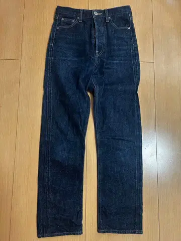 SLY JEANS 다크 블루 스트레이트 데님 0307AB11-100-2