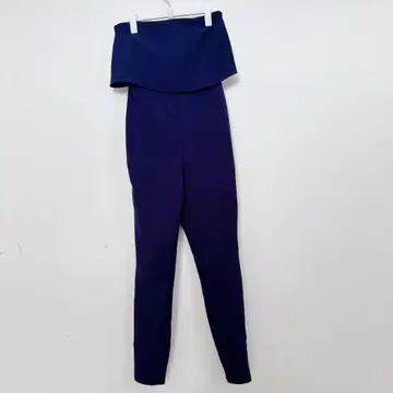 새상품급 [ S ] FASHION NOVA 다크 퍼플 오프숄더 팬츠