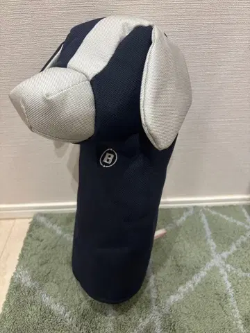 브리핑 DOGGY DR용 골프헤드커버 네이비 x 실버 새상품급