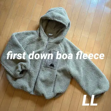 퍼스트 다운 보아 자켓 후드 LL