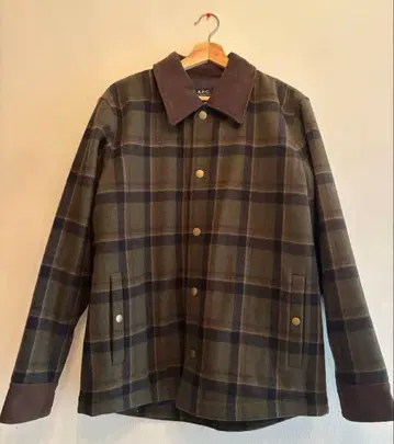 A.P.C 울 퀼팅 자켓