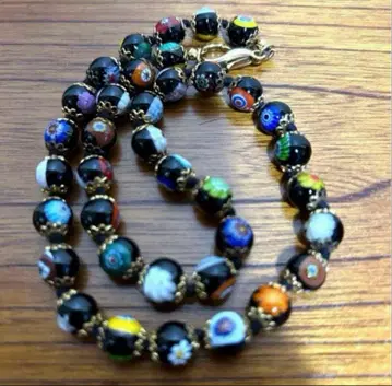 [새상품] 베네치안 유리 목걸이