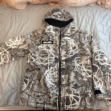 nitraid 카모플라쥬 마운틴 후드티 보아 자켓