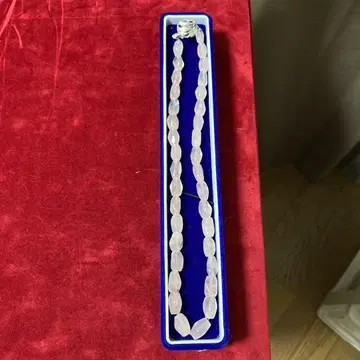 로즈쿼츠 목걸이 약 45cm