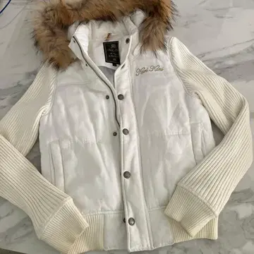 Karl Kani 퍼 달린 다운 자켓 S