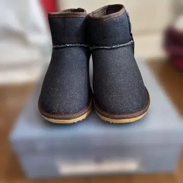 Okayama Denim Selection 부츠 다크 데님