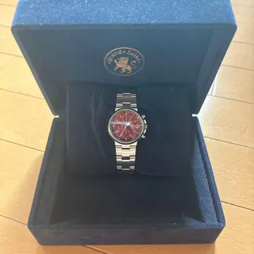Grand Seiko 자동 와인딩 시계 빨간색 다이얼