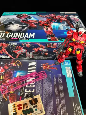 HG 1/144 빨간 건담 경캐논 세트