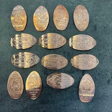 [레어] 디즈니 일본 공식 | 수베니어 메달 도쿄디즈니씨 14장