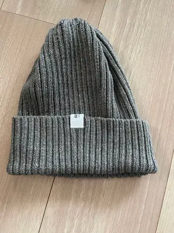 [ 미사용 새상품 ] 론 헤르만 니트 모자 그레이