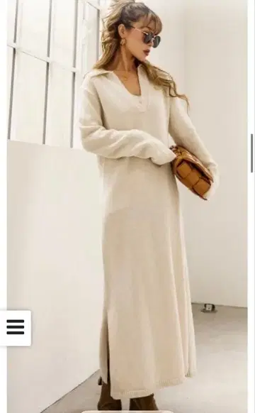 그램립스 스키퍼 니트 원피스 블랙