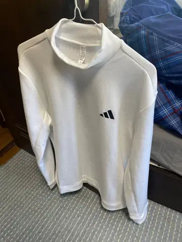 adidas 트레이닝복 L 사이즈 화이트 UPF50