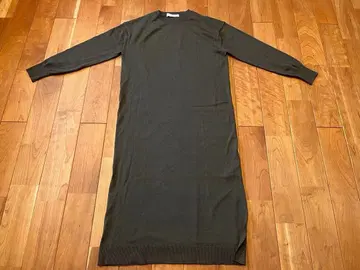 LAppartement 카키 롱 니트 원피스