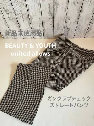 [ 미사용 새상품 ] BEAUTY&YOUTH 스트레이트 팬츠