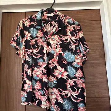 Calee 플라워 프린트 반팔 셔츠