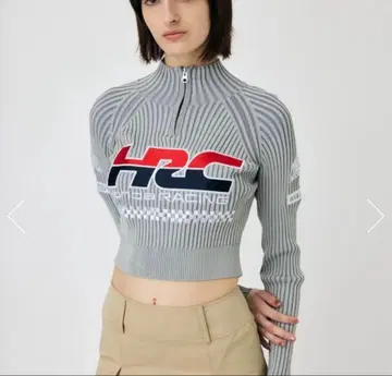 HONDA HRC RACING 리브 스웨터