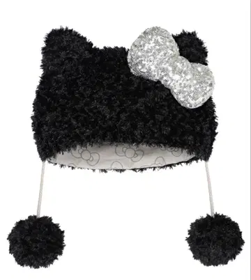 유니버셜 폼폼 포함 햇 키티