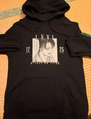 진격의 거인 리바이 진격의 거인전 장면 후드티