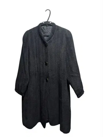 블랙 울 코트 프리 사이즈