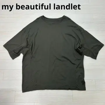 my beautiful landlet 오버 사이즈 T셔츠