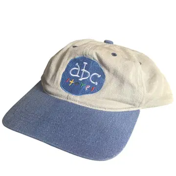 90's ABC STORES 기업 자수 로고 6패널 캡