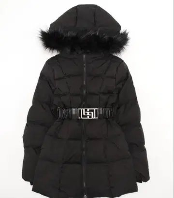 GG 벨트 부착 LONG 충전솜 코트