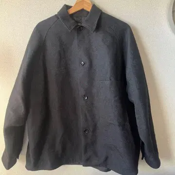 HARE 블랙 커버올 자켓 S