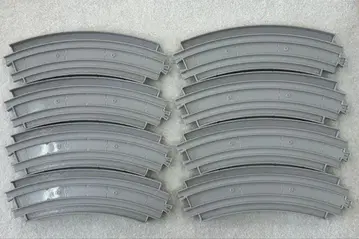 프라레일 복선 외부 고가 곡선 레일 8개 프라레일 어드밴스 선로