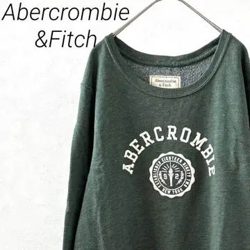Abercrombie&Fitch 맨투맨 트레이닝복 자수 빅 속기모