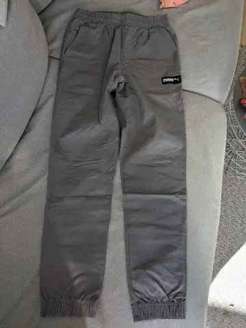 PUMA 그레이 치노 팬츠 S 사이즈