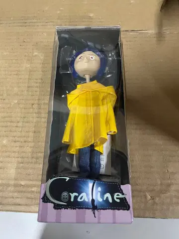 NECA 코렐라인과 버튼의 마녀 벤디 패션 인형 레인코트