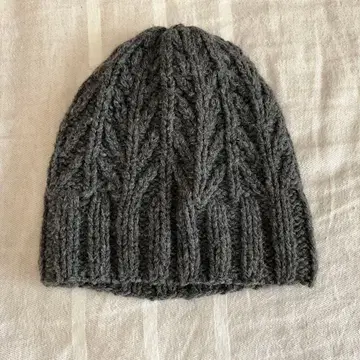 eleven 2nd 헤링본 니트 모자 니트 캡