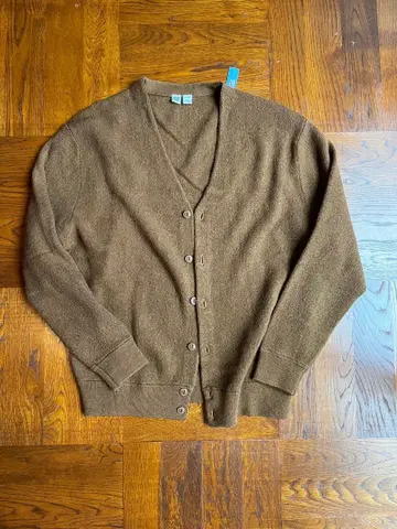 레어 유니클로U 초기 V넥 니트 가디건