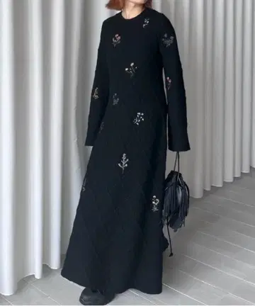 아메리 Ameri 빈티지 FLOWER EMBROIDERY DRESS