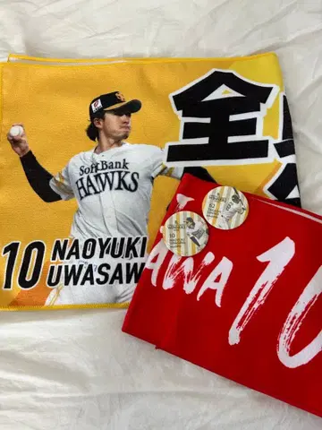 소프트뱅크 호크스 우와사와 우미노 굿즈 세트