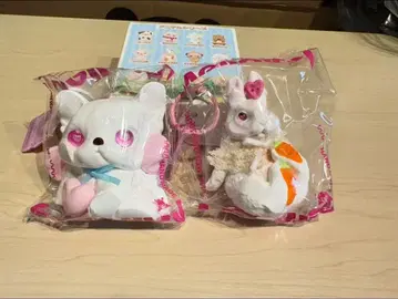 Mellojoy 스퀴즈 애니멀 시리즈 강아지와 토끼