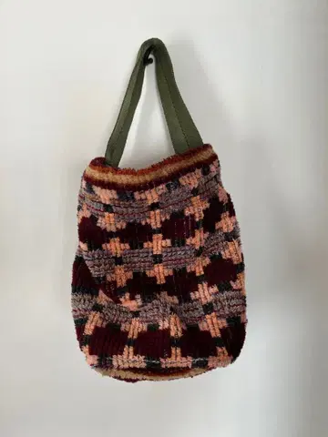 멀티 컬러 토트백