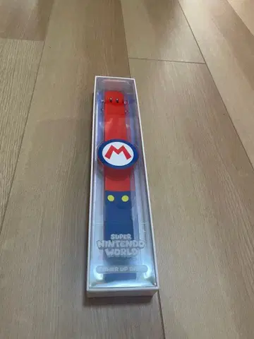 마리오 파워업 밴드 빨간색/파랑