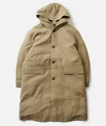 [ 새상품 ] miffew 미후유 후디드 롱 다운 코트