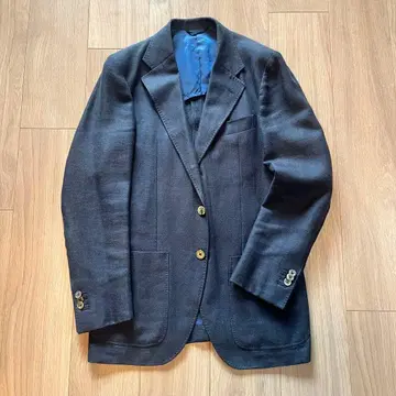 Lanificio di Pray 네이비 테일러드 자켓 아자부 테일러