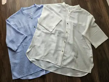 르.쿠르 블랑 2WAY 조젯 블라우스