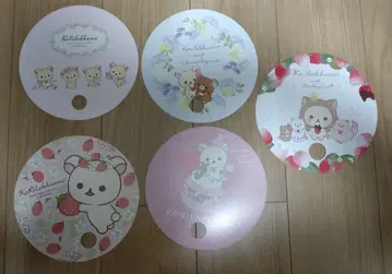 코리락쿠마 스토어 코리락쿠마 meets 차이로이코구마 부채