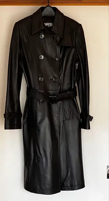 [ 레어 ] [ 새상품급 ] 이탈리아 램스킨 트렌치코트