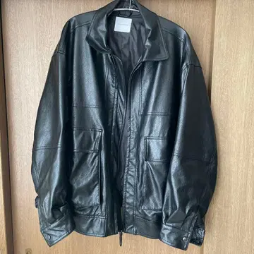 FREAK'S STORE 블랙 가죽 자켓