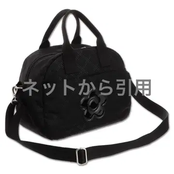 [ 새상품 미사용 ] 핑 소닉 퀼트 데이지 2WAY 토트 ( 블랙 )